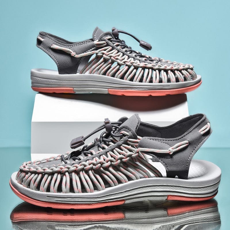Sandali con cinturino intrecciato comodo | Ka-mostore