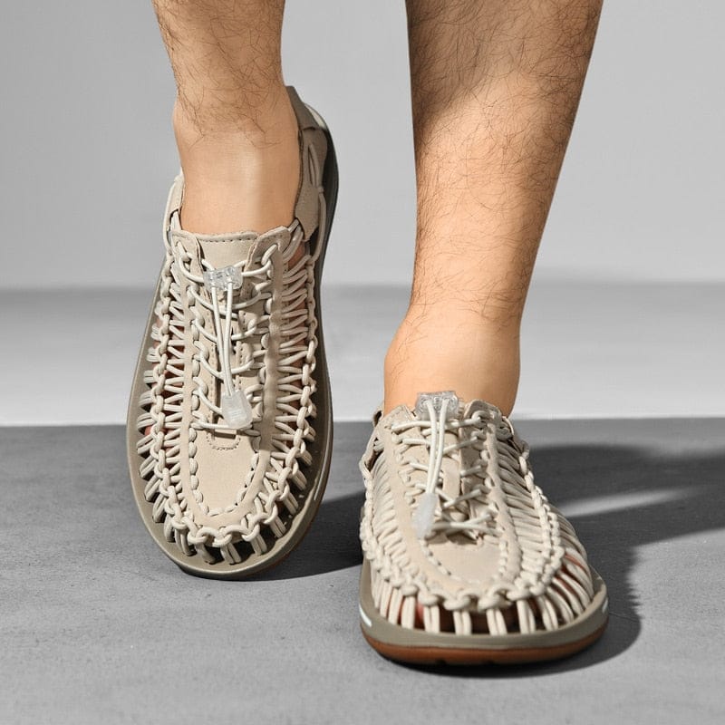Sandali con cinturino intrecciato comodo | Ka-mostore