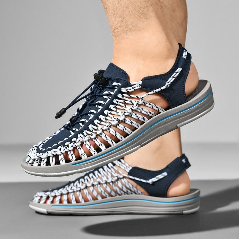 Sandali con cinturino intrecciato comodo | Ka-mostore