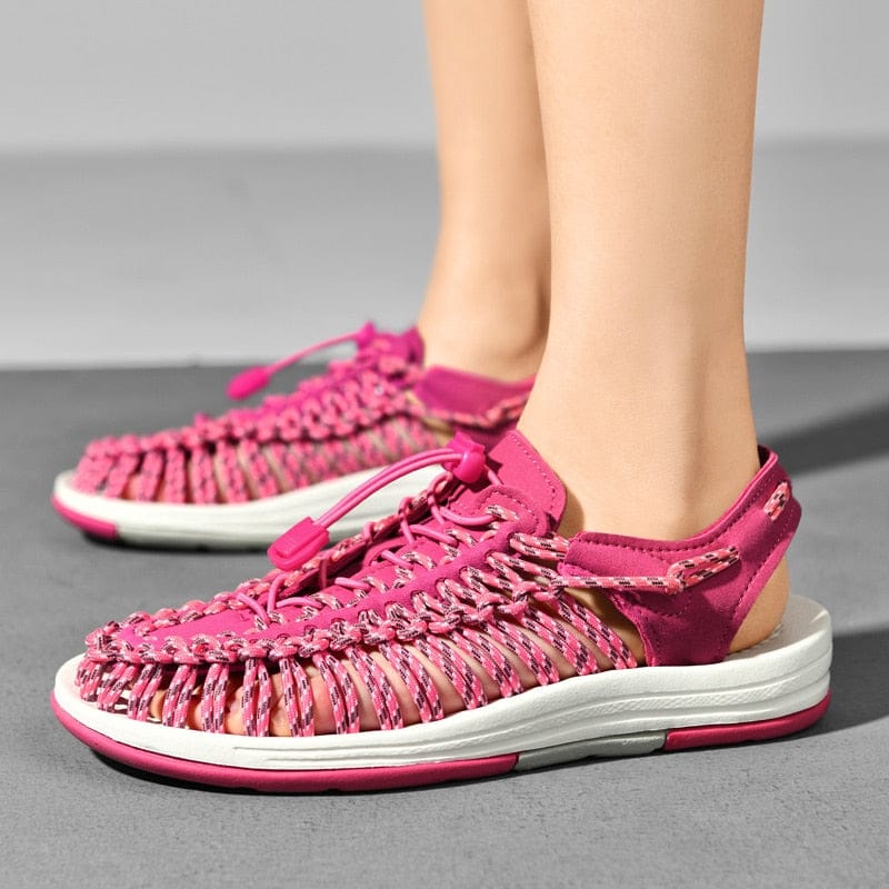 Sandali con cinturino intrecciato comodo | Ka-mostore