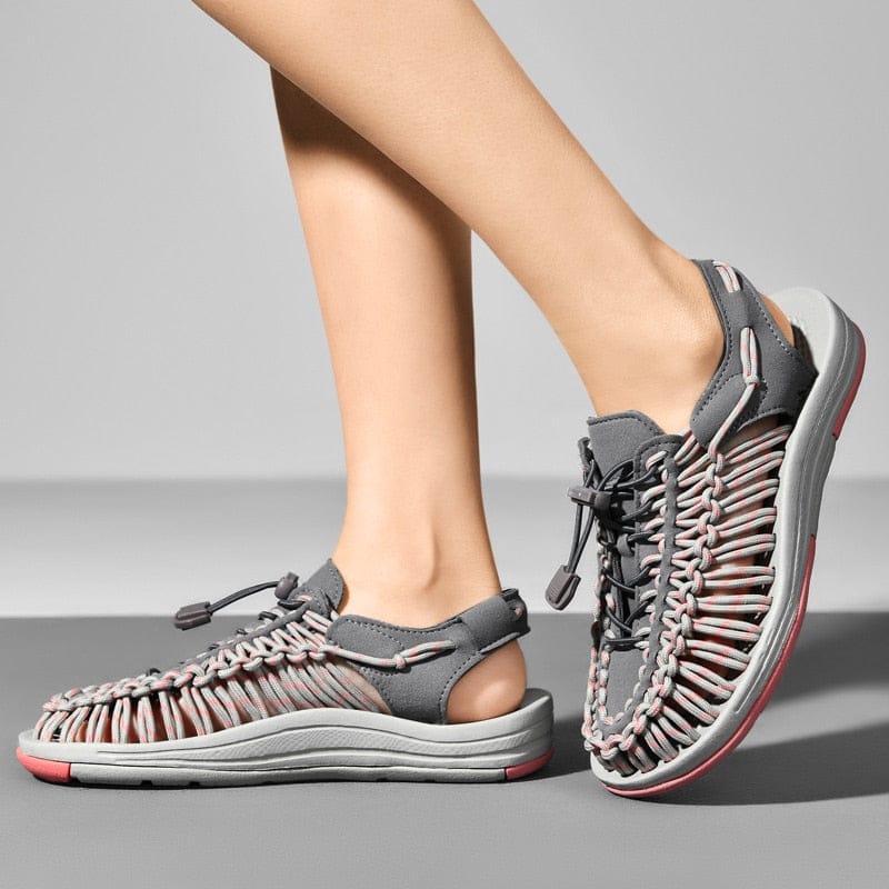 Sandali con cinturino intrecciato comodo | Ka-mostore