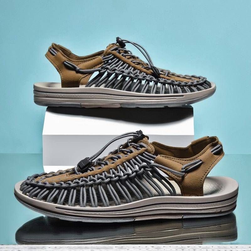 Sandali con cinturino intrecciato comodo | Ka-mostore