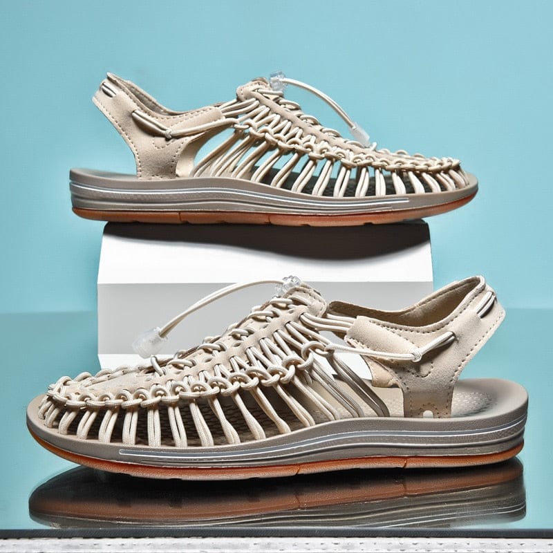 Sandali con cinturino intrecciato comodo | Ka-mostore