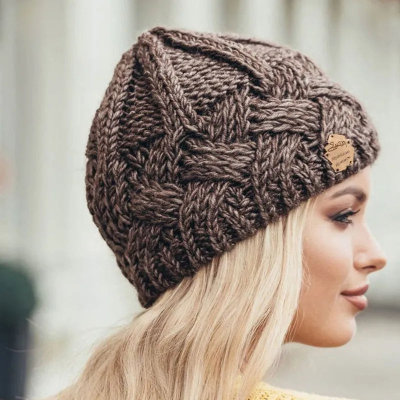 Comfortable Knitted Beanie – Soft Wool Blend Winter Hat | Ka-mostore