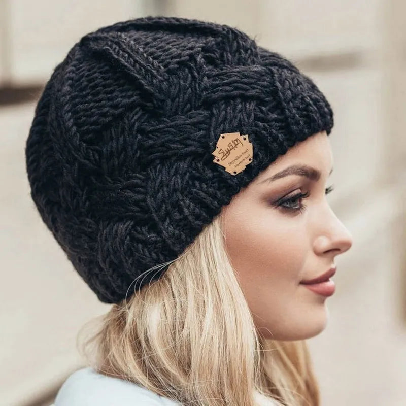 Comfortable Knitted Beanie – Soft Wool Blend Winter Hat | Ka-mostore