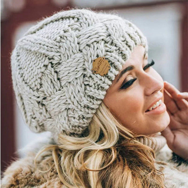 Comfortable Knitted Beanie – Soft Wool Blend Winter Hat | Ka-mostore