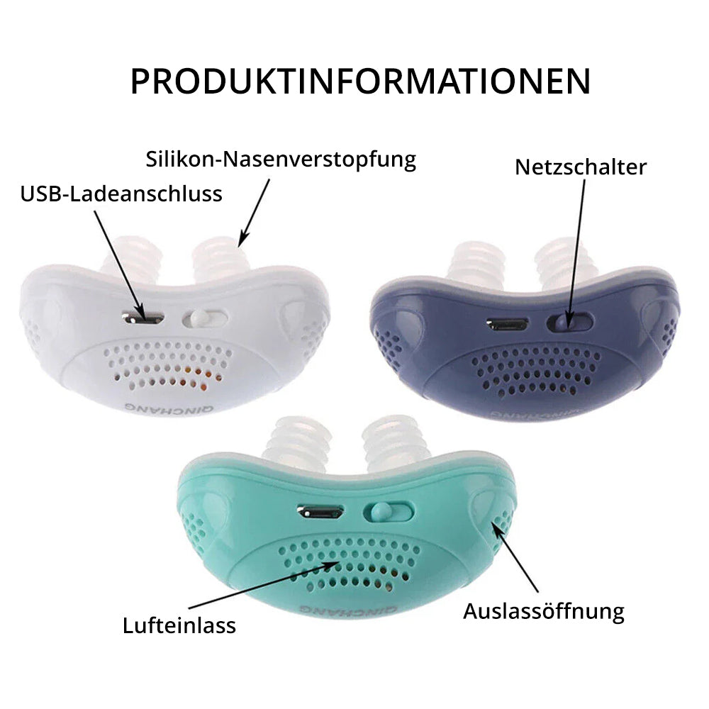 Kompaktní nosní dilatátor proti chrápání pro lepší spánek | Ka-mostore