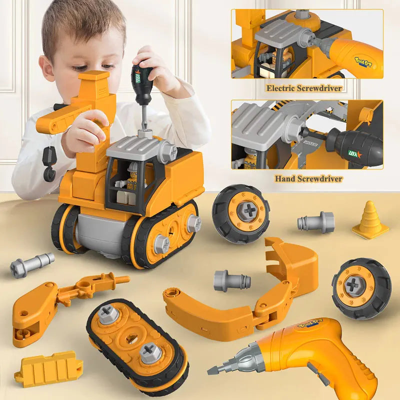Constructo Build and Play Vehicle Set – Educational Toy for Children (120+ Pieces) | Ka-mostore