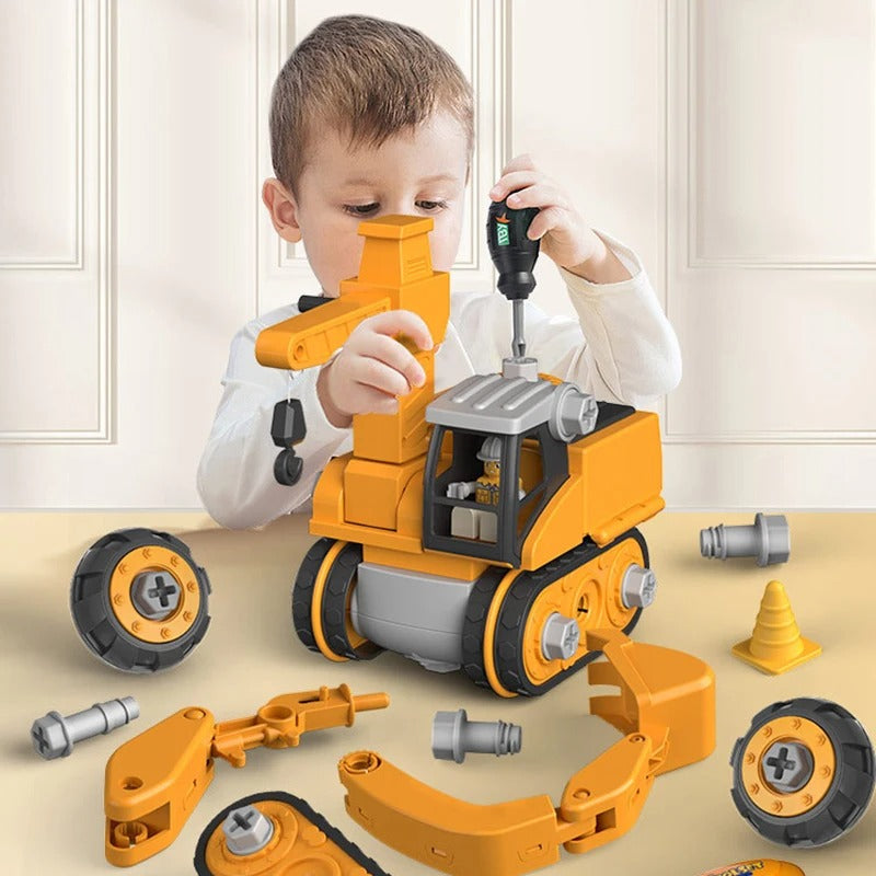 Constructo Build and Play Vehicle Set – Educational Toy for Children (120+ Pieces) | Ka-mostore