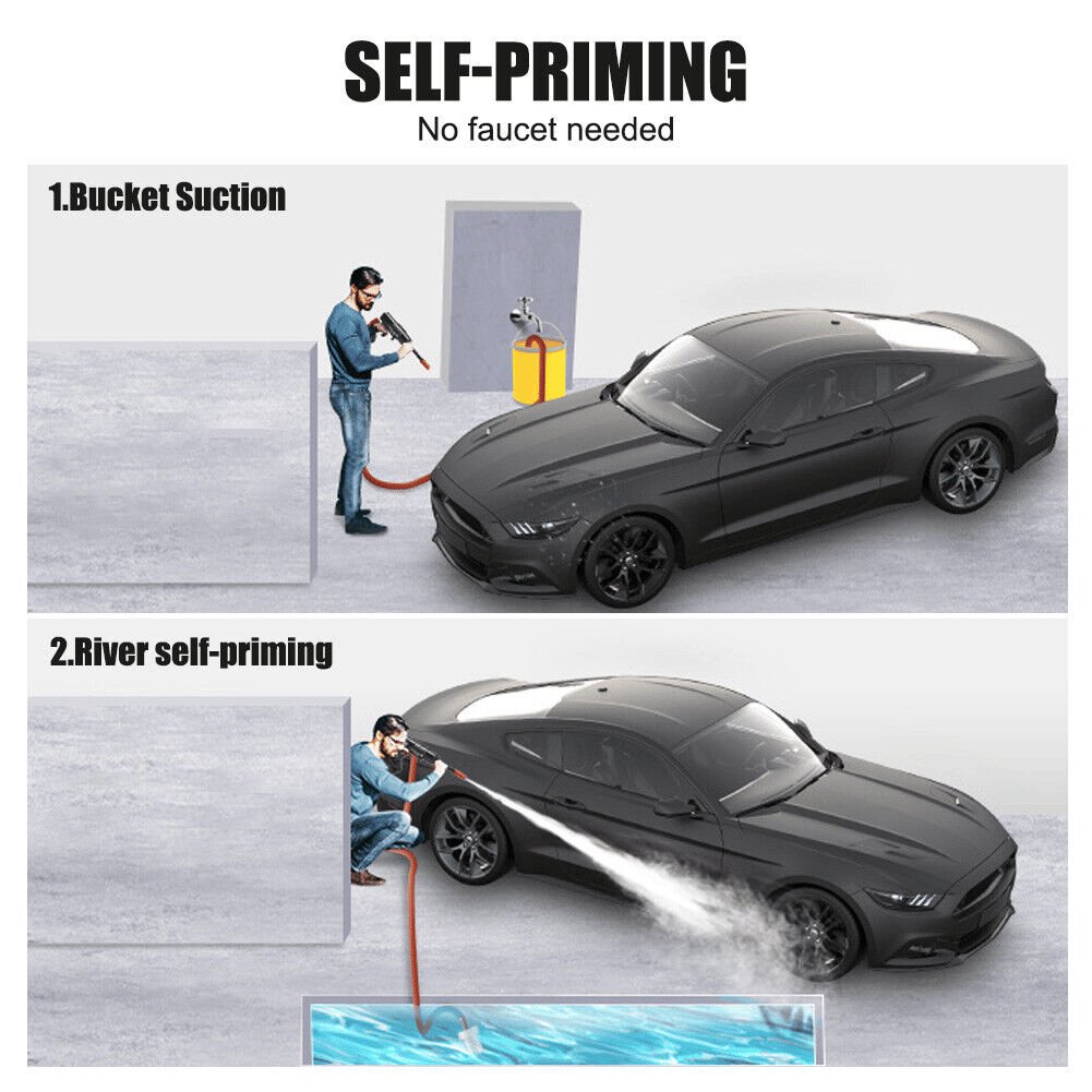Cordless Portable High Pressure Spray Water Gun | Ka-mostore