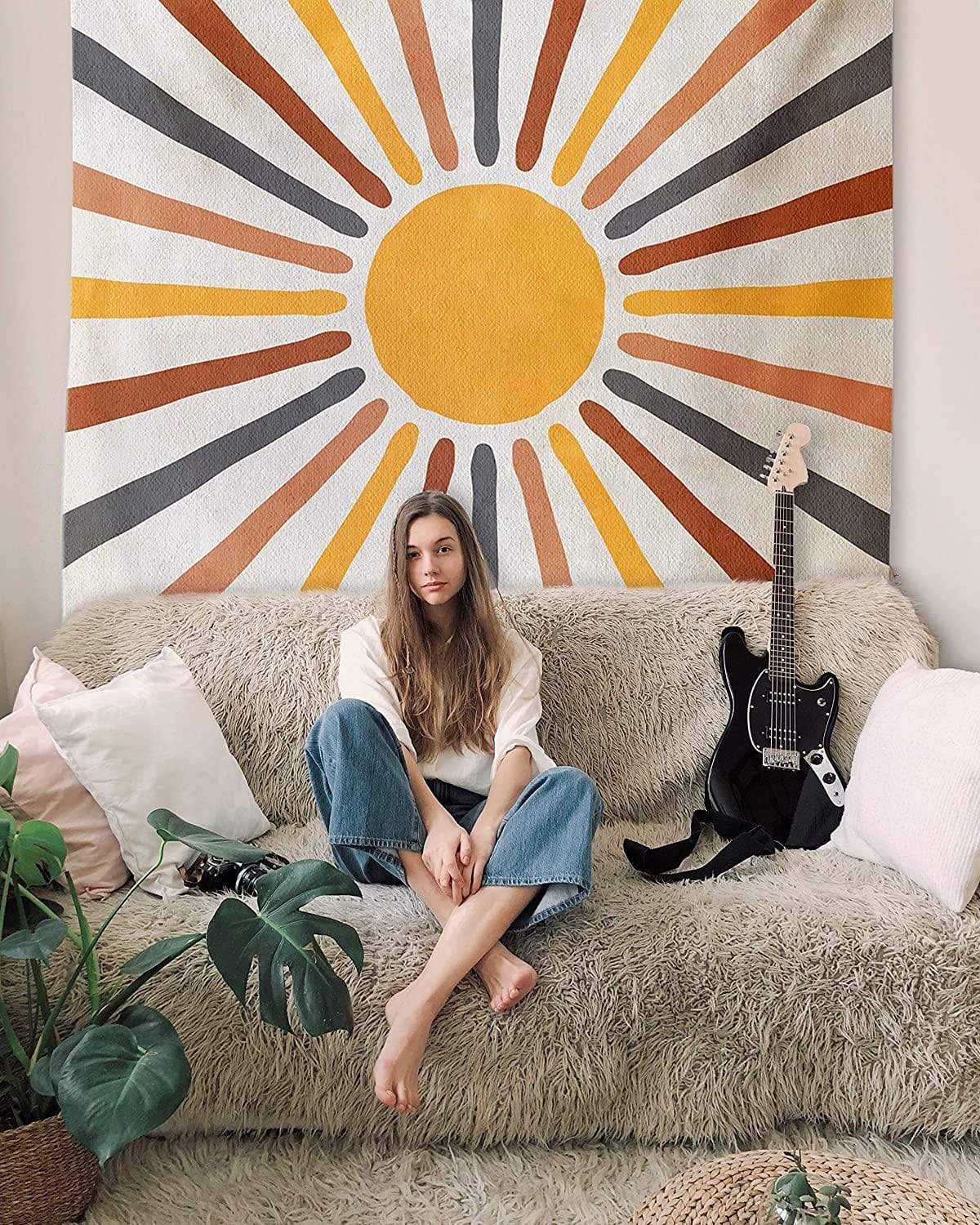 Cover Me With Sunshine Wall Tapestry | Ka-mostore