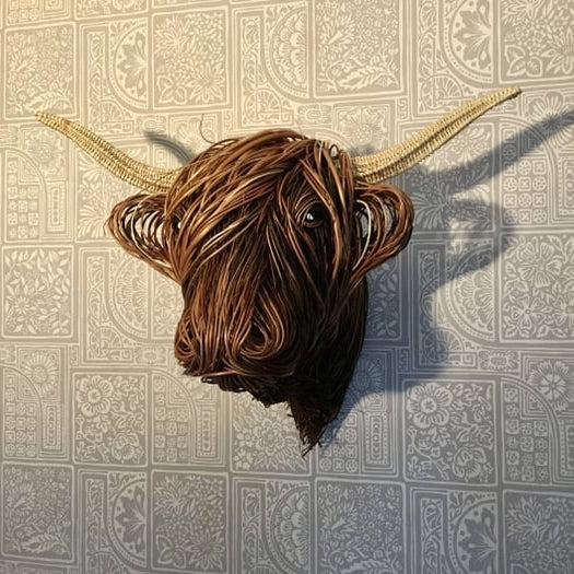 Cow Wall Sculpture – Bowie | Ka-mostore