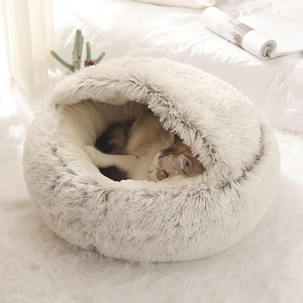 Cozy Cave Pet Bed | Calming and Comfortable Dog Bed for Deep Relaxation | Ka-mostore