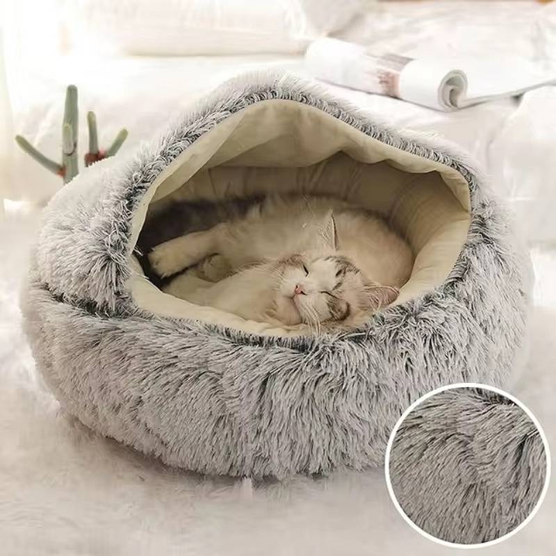 Cozy Pet Cave Bed, Ideal for Dogs and Cats of All Sizes | Ka-mostore