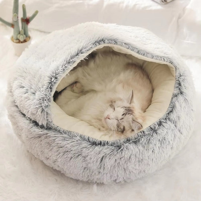 Cozy Pet Cave Bed, Ideal for Dogs and Cats of All Sizes | Ka-mostore