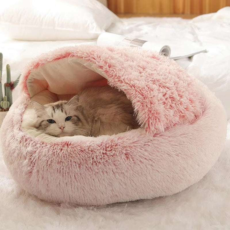 Cozy Pet Cave Bed, Ideal for Dogs and Cats of All Sizes | Ka-mostore
