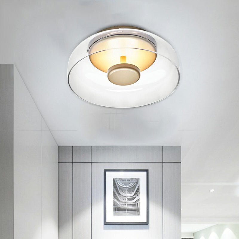 CrystalShine LED Ceiling Light | Modern Glass Design | Ka-mostore