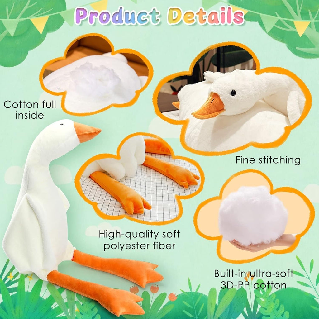 Cuddly Giant Goose Plush – Soft Toy in Multiple Sizes | Ka-mostore