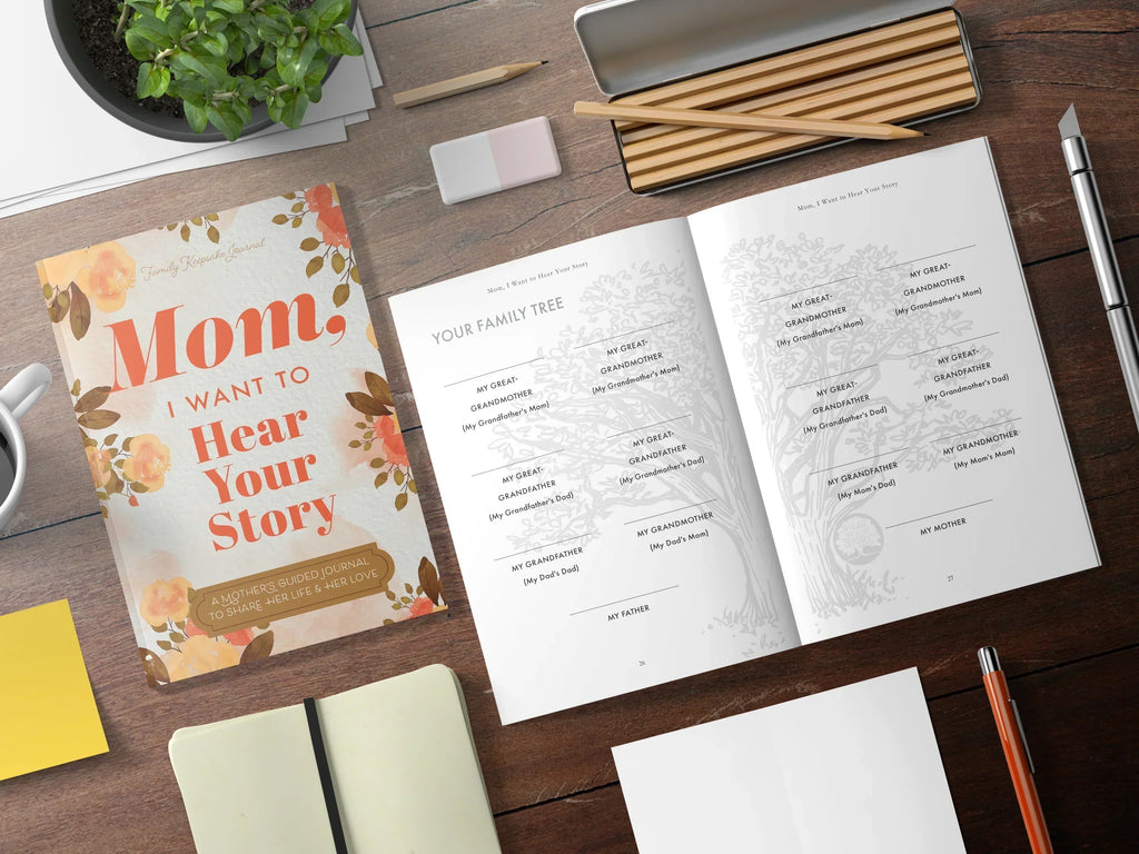 Dad's Story Book | Guided Journal | 250+ Prompts | Ka-mostore