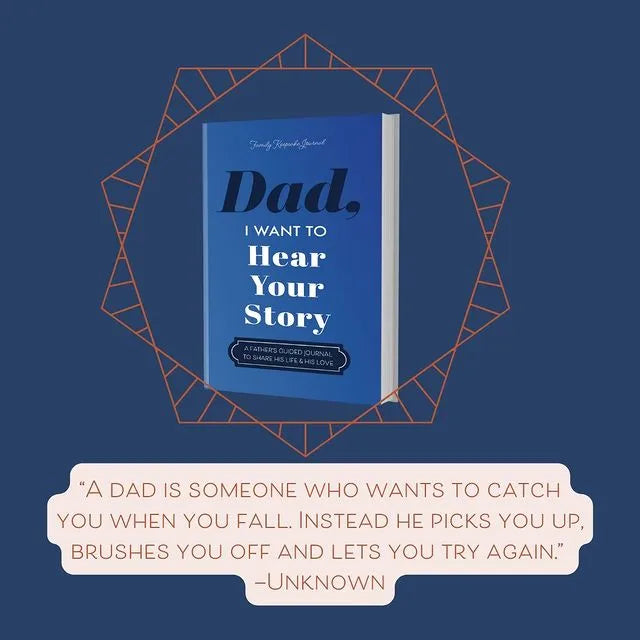 Dad's Story Book | Guided Journal | 250+ Prompts | Ka-mostore