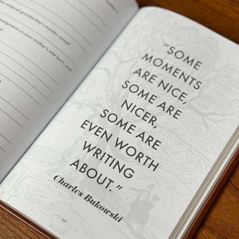 Dad's Story Book | Guided Journal | 250+ Prompts | Ka-mostore