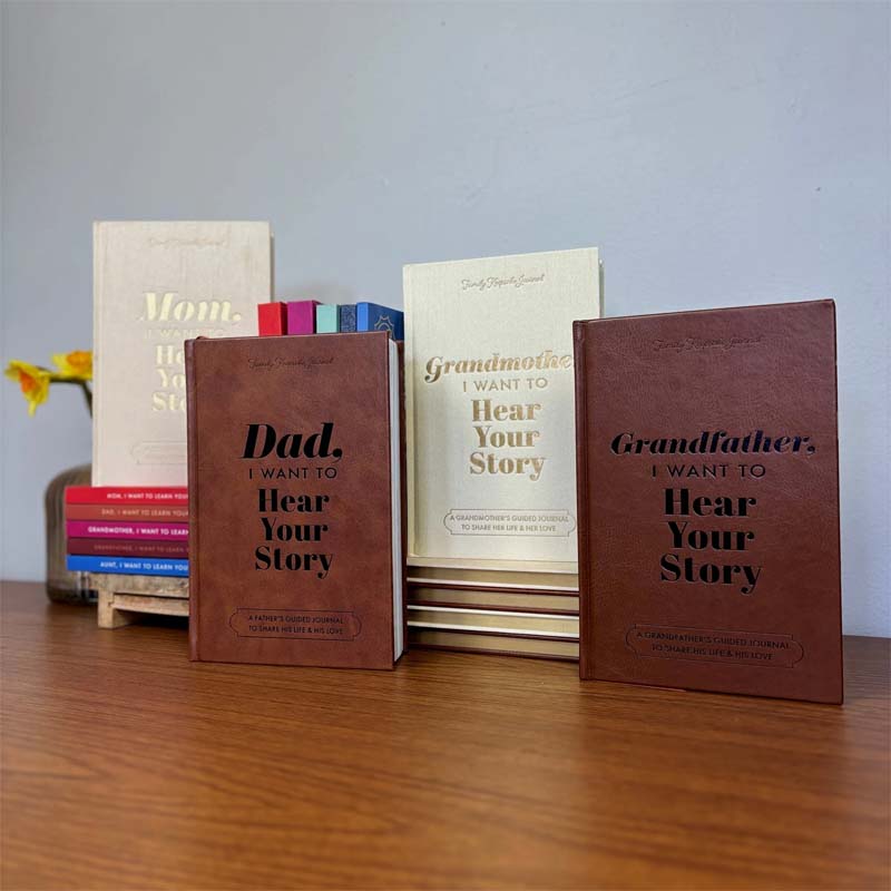 Dad's Story Book | Guided Journal | 250+ Prompts | Ka-mostore