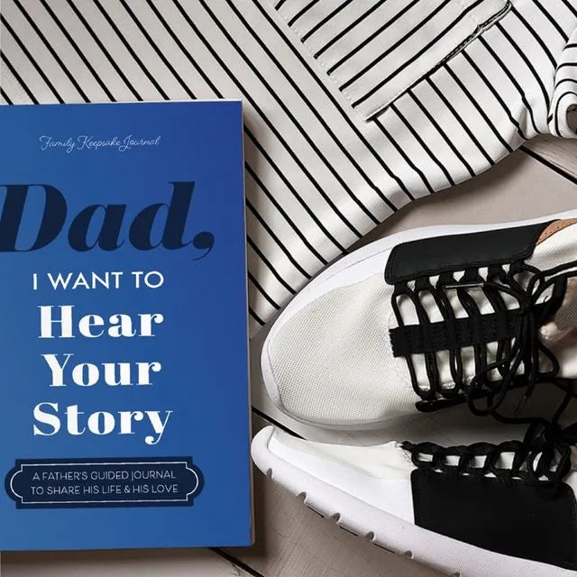 Dad's Story Book | Guided Journal | 250+ Prompts | Ka-mostore