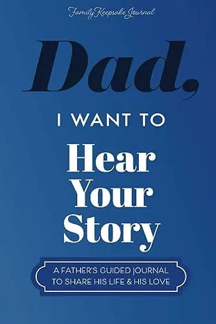 Dad's Story Book | Guided Journal | 250+ Prompts | Ka-mostore