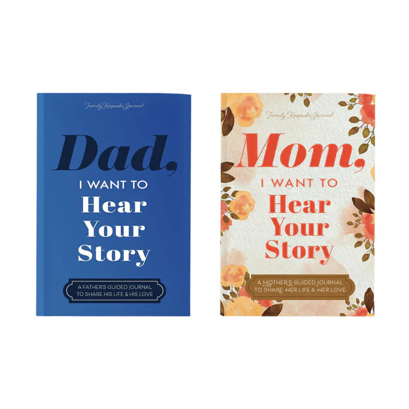 Dad's Story Book | Guided Journal | 250+ Prompts | Ka-mostore