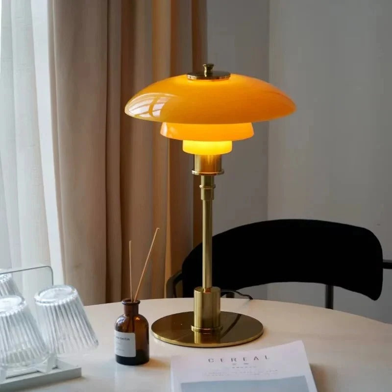 Candeeiro de mesa redondo com intensidade regulável | Ka-mostore
