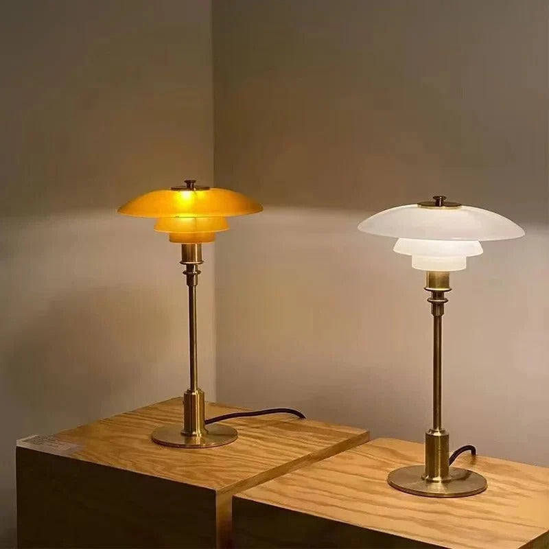 Candeeiro de mesa redondo com intensidade regulável | Ka-mostore