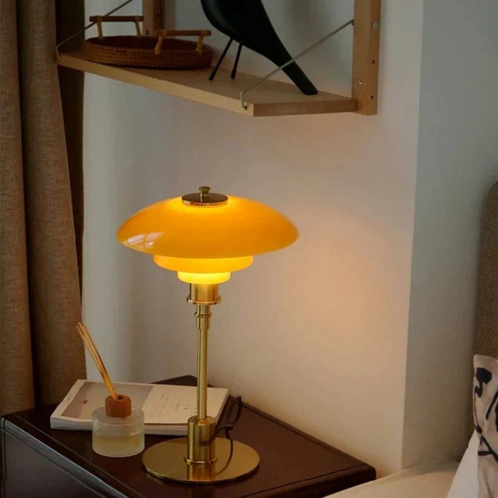 Candeeiro de mesa redondo com intensidade regulável | Ka-mostore