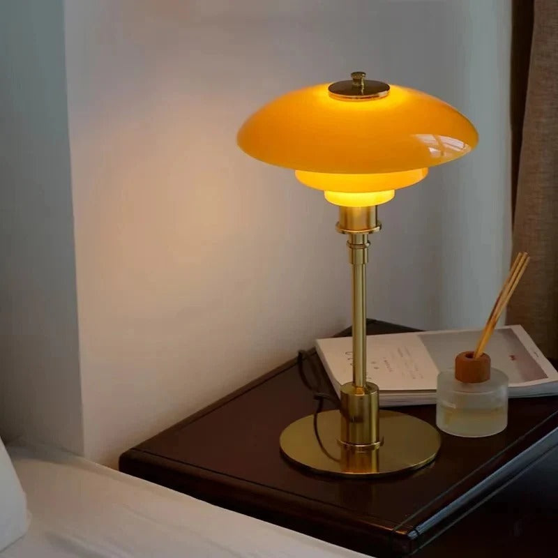 Candeeiro de mesa redondo com intensidade regulável | Ka-mostore