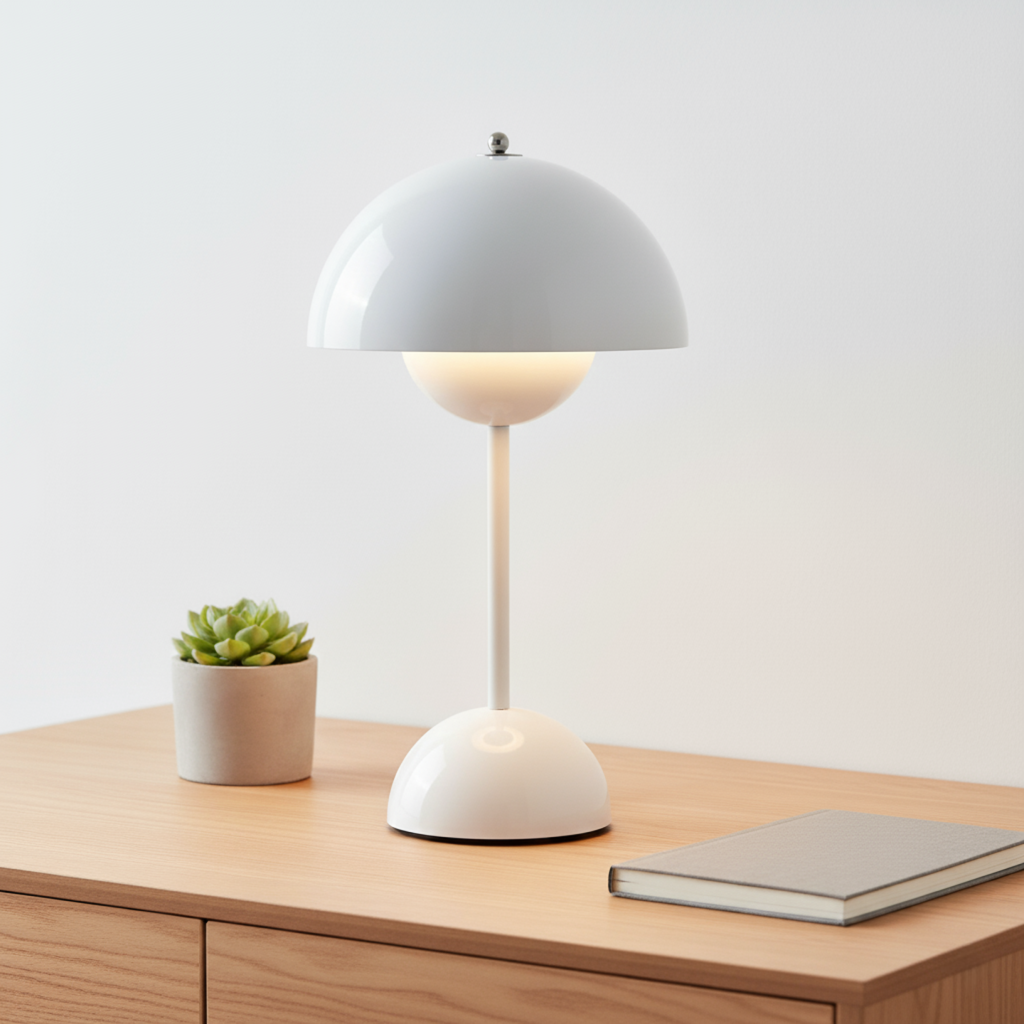 Dorsø Pillam | Skandinávská designová stolní lampa | Stmívatelná a moderní (V 29,5 cm) | Ka-mostore