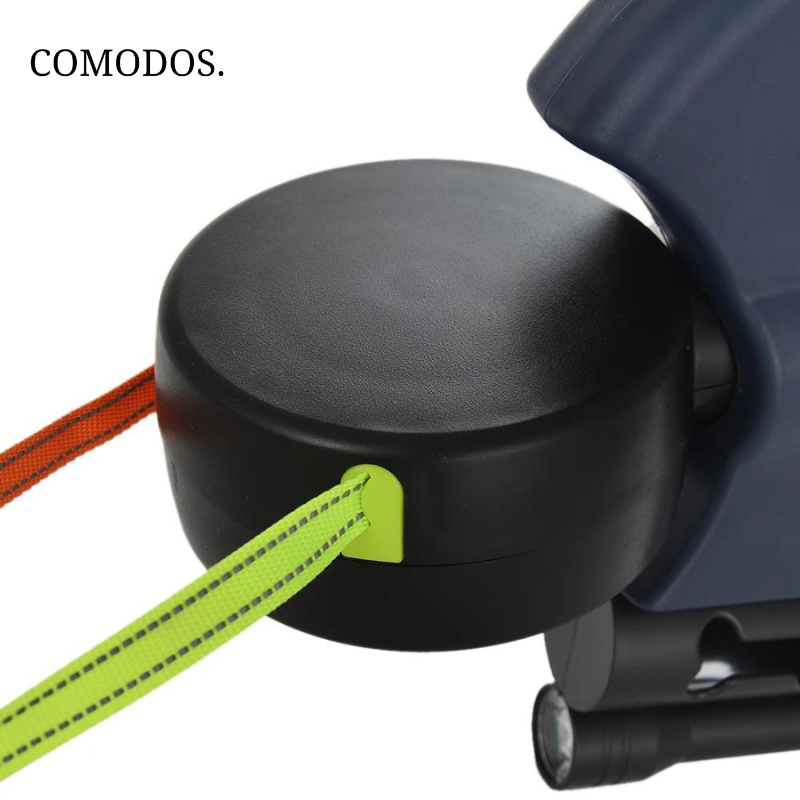 Retractable Dual Dog Leash with Built-in Light | Ka-mostore