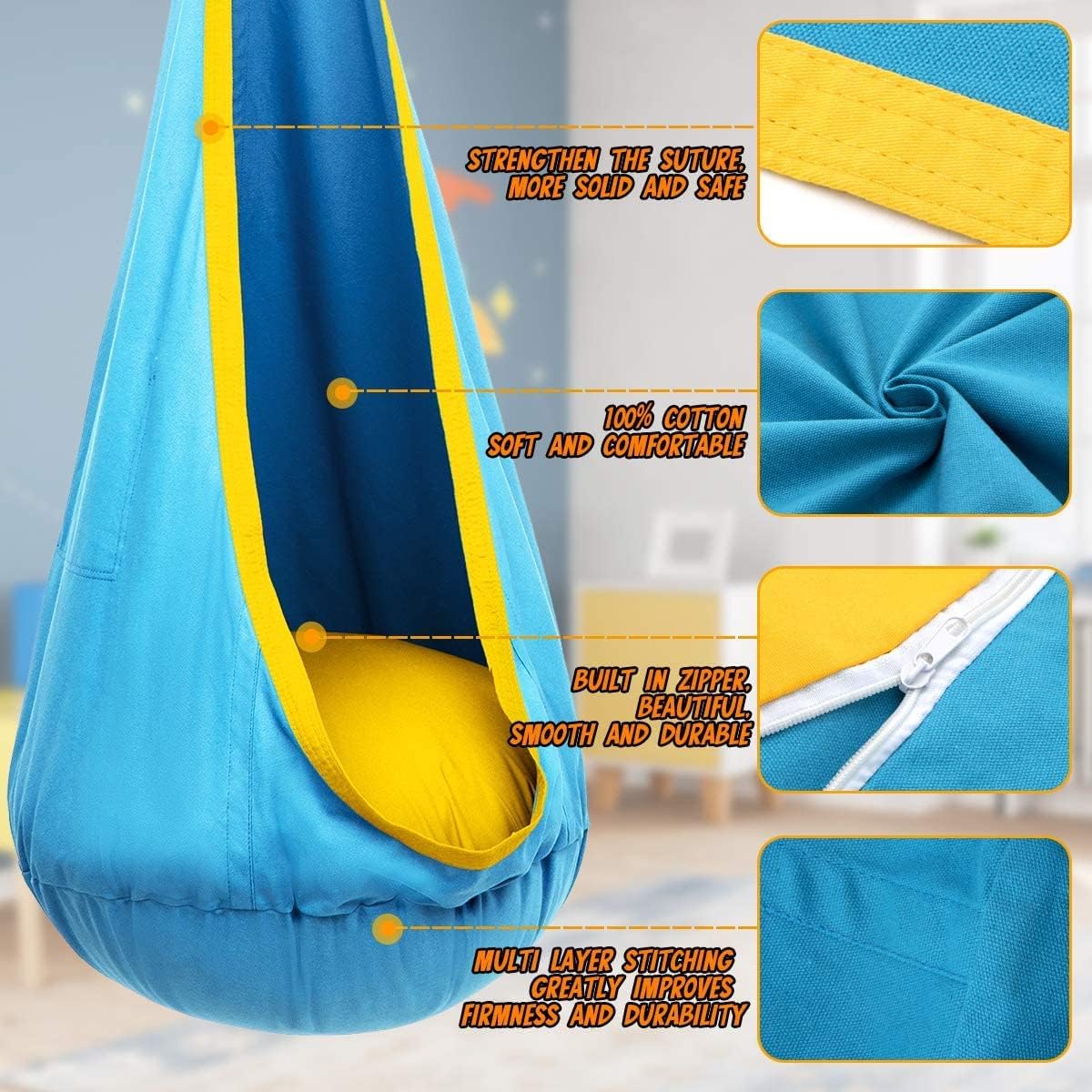 Dreamswing – Swing Chair for Kids for Relaxation and Fun | Ka-mostore