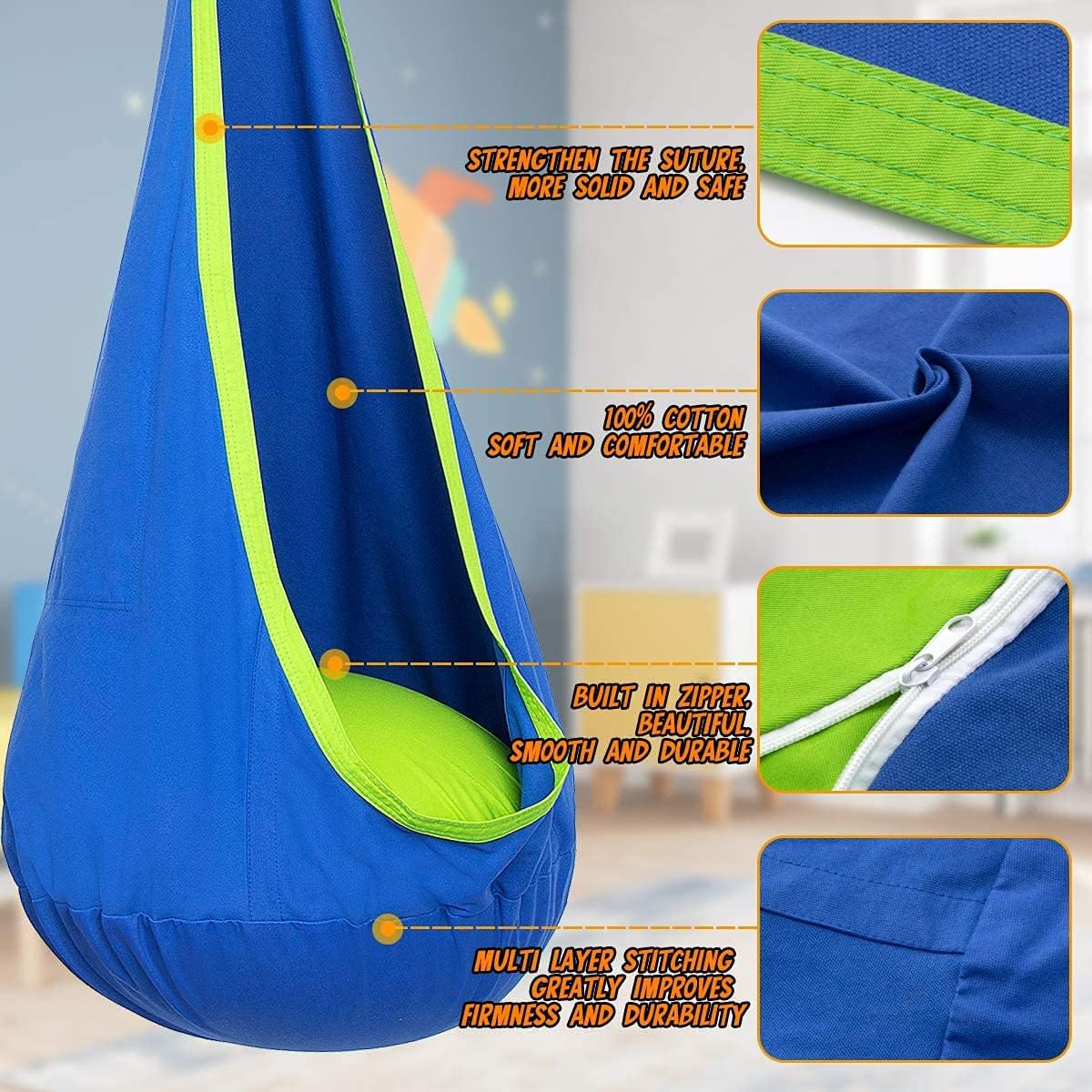 Dreamswing – Swing Chair for Kids for Relaxation and Fun | Ka-mostore