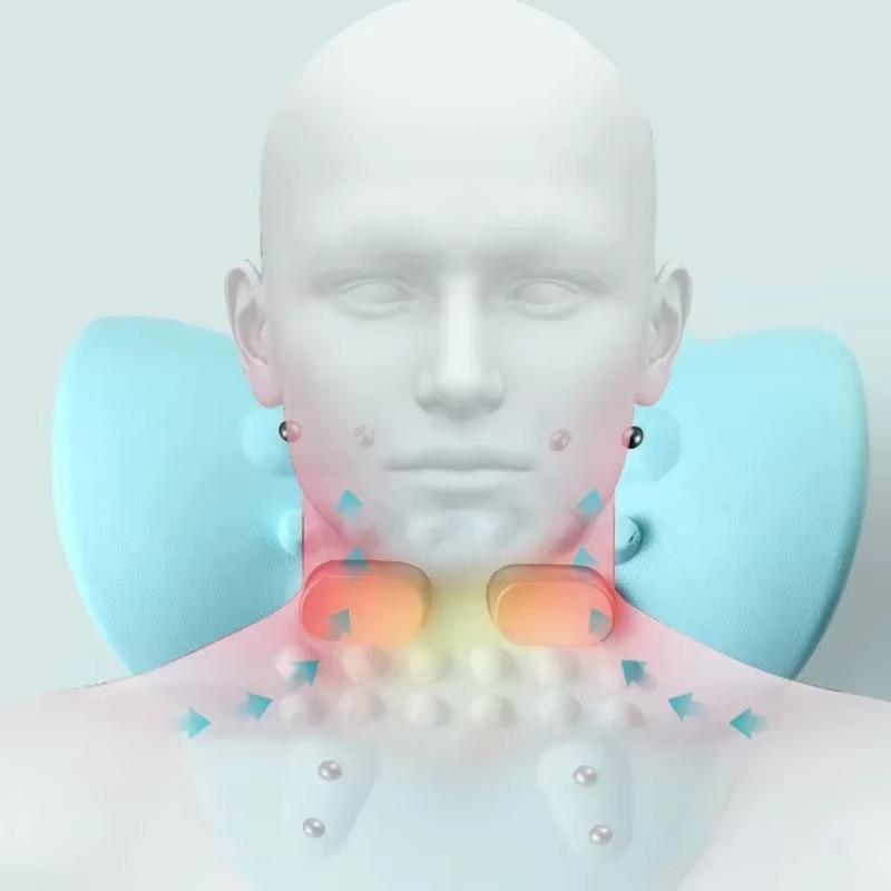 Electric Cervical Massager – Smart Neck Pain Relief with Heat & Pulse Therapy | Ka-mostore