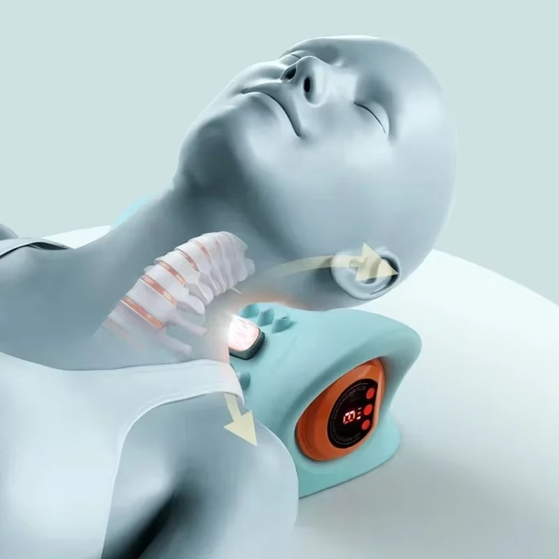 Electric Cervical Massager – Smart Neck Pain Relief with Heat & Pulse Therapy | Ka-mostore