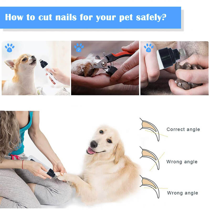 Electric Dog Nail Clipper Grinder for Dogs and Cats | Ka-mostore