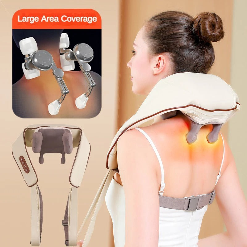 Electric Neck and Back Massager - Comprehensive Massage Solution | Ka-mostore