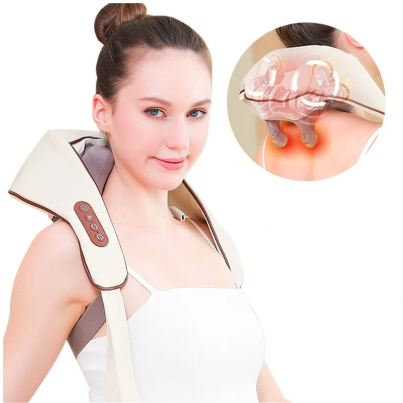 Electric Neck and Back Massager - Comprehensive Massage Solution | Ka-mostore