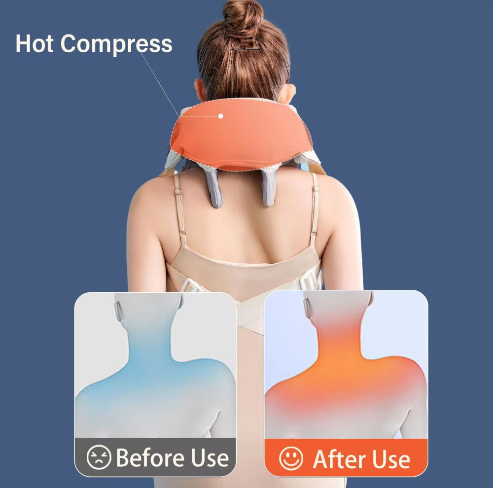 Electric Neck and Back Massager - Comprehensive Massage Solution | Ka-mostore