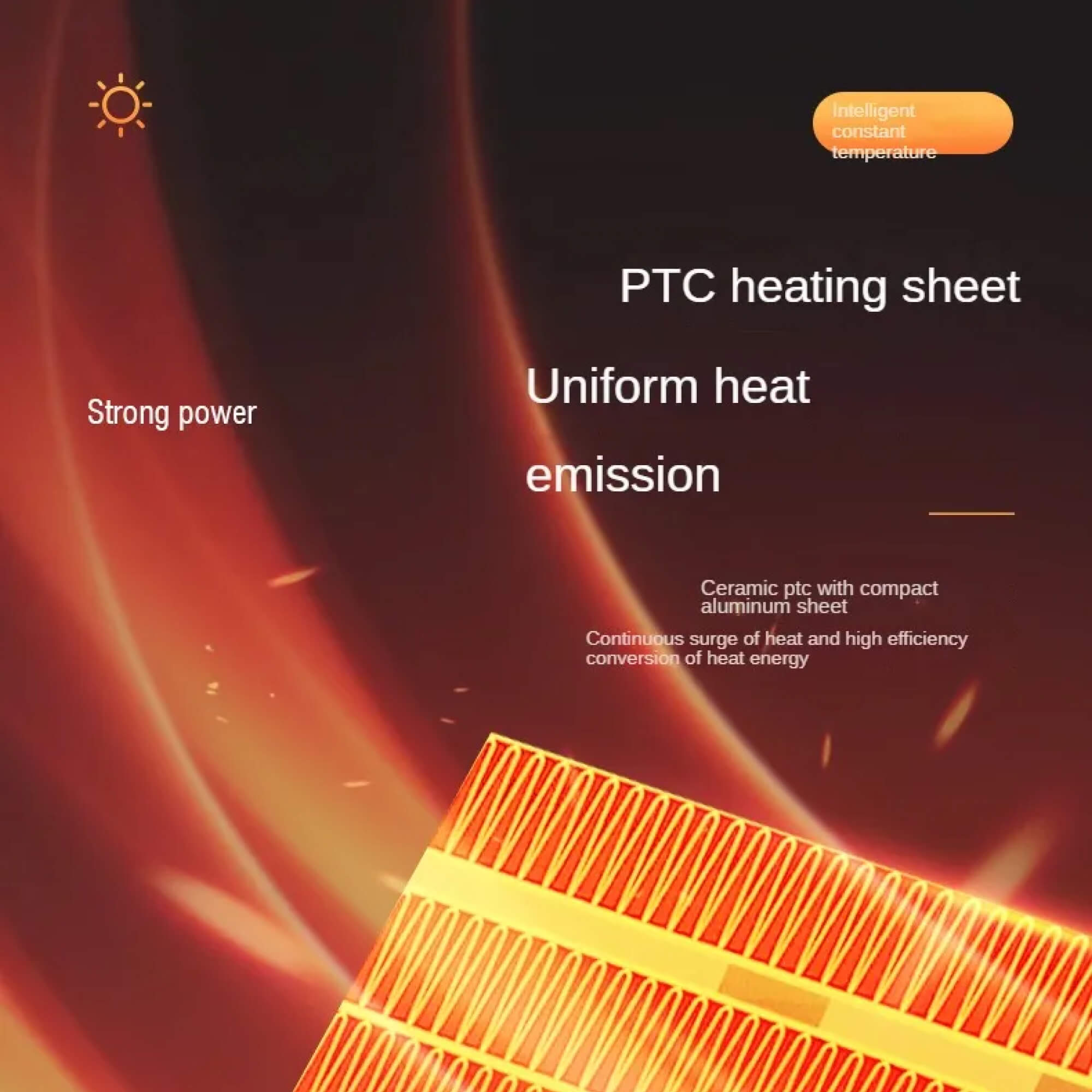 Compact Electric Heater: Energy-Saving Portable Warmth | Ka-mostore
