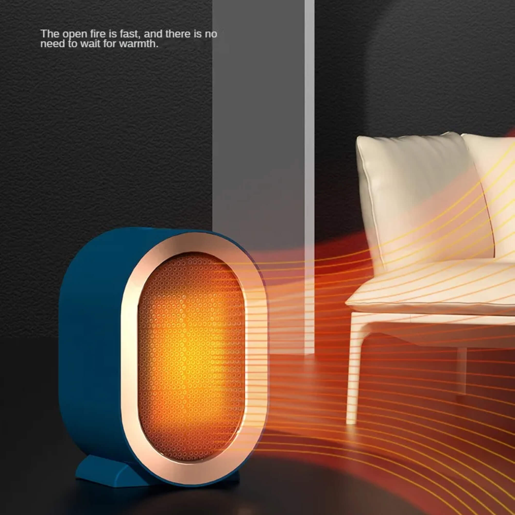 Compact Electric Heater: Energy-Saving Portable Warmth | Ka-mostore