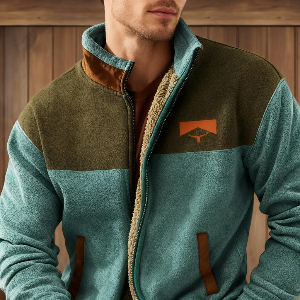 Cozy Printed Fleece Jacket | Ka-mostore