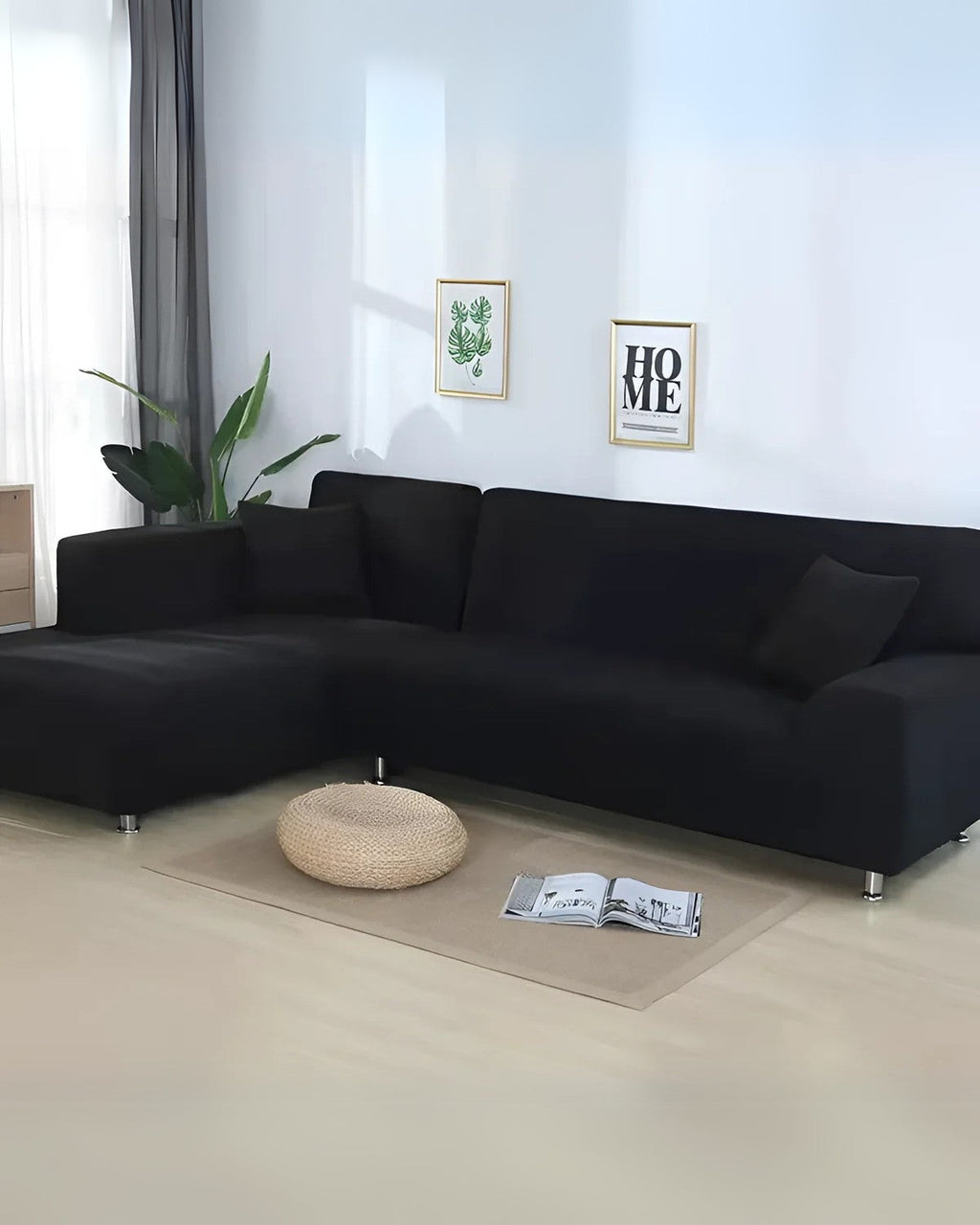 Elegantní modulární potahy na pohovky s flexibilním přizpůsobením pro rohové a modulární pohovky | Ka-mostore