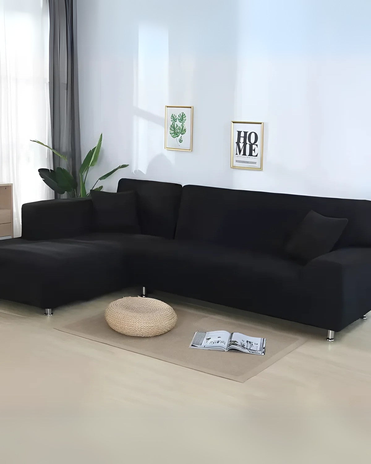 Elegantní modulární potahy na pohovky s flexibilním přizpůsobením pro rohové a modulární pohovky | Ka-mostore