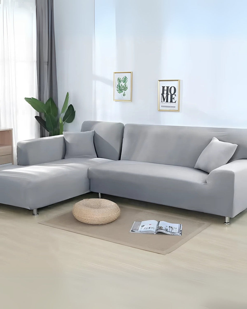 Elegantní modulární potahy na pohovky s flexibilním přizpůsobením pro rohové a modulární pohovky | Ka-mostore