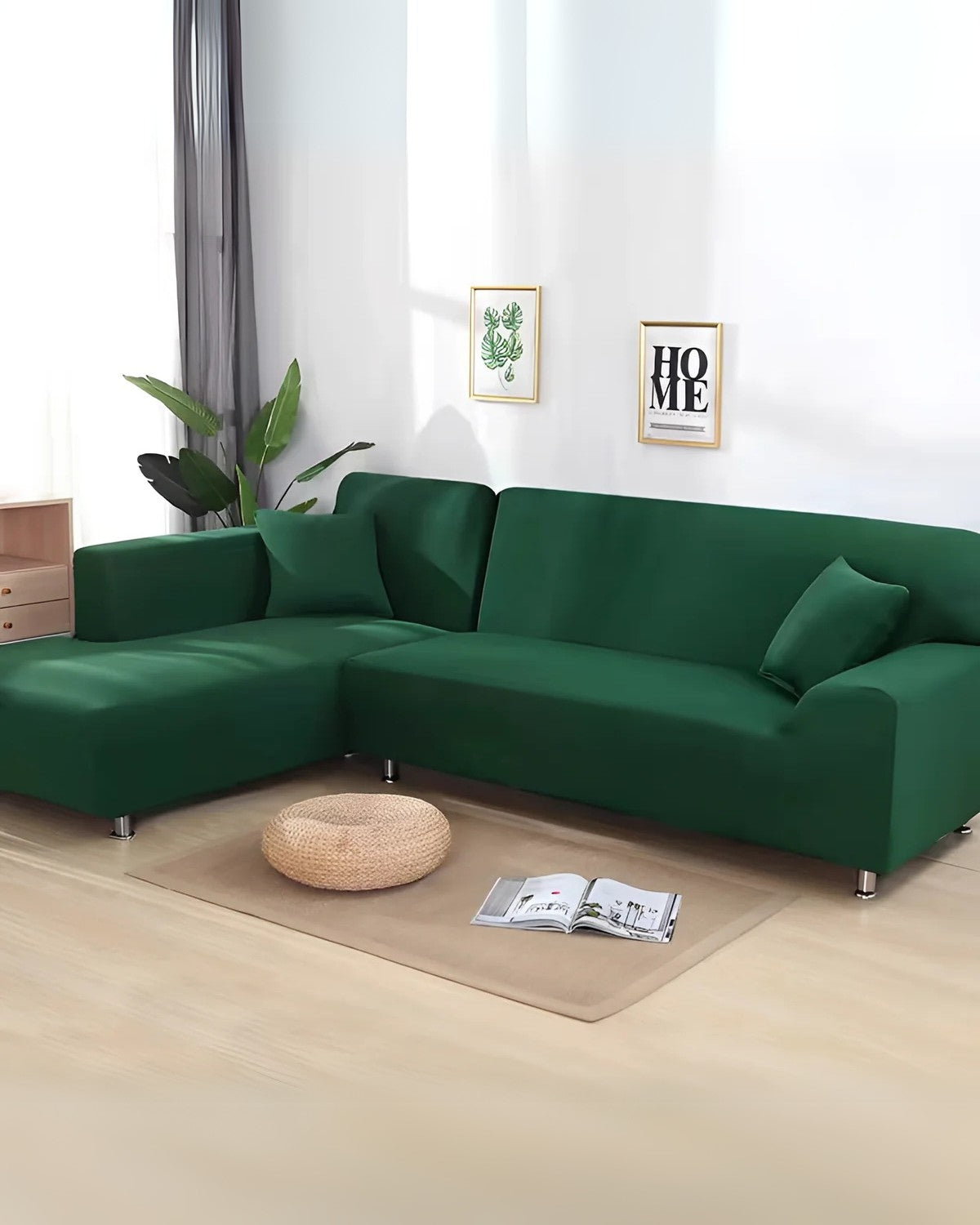 Elegantní modulární potahy na pohovky s flexibilním přizpůsobením pro rohové a modulární pohovky | Ka-mostore